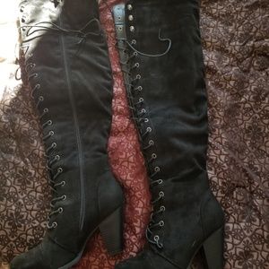 Knee high boots